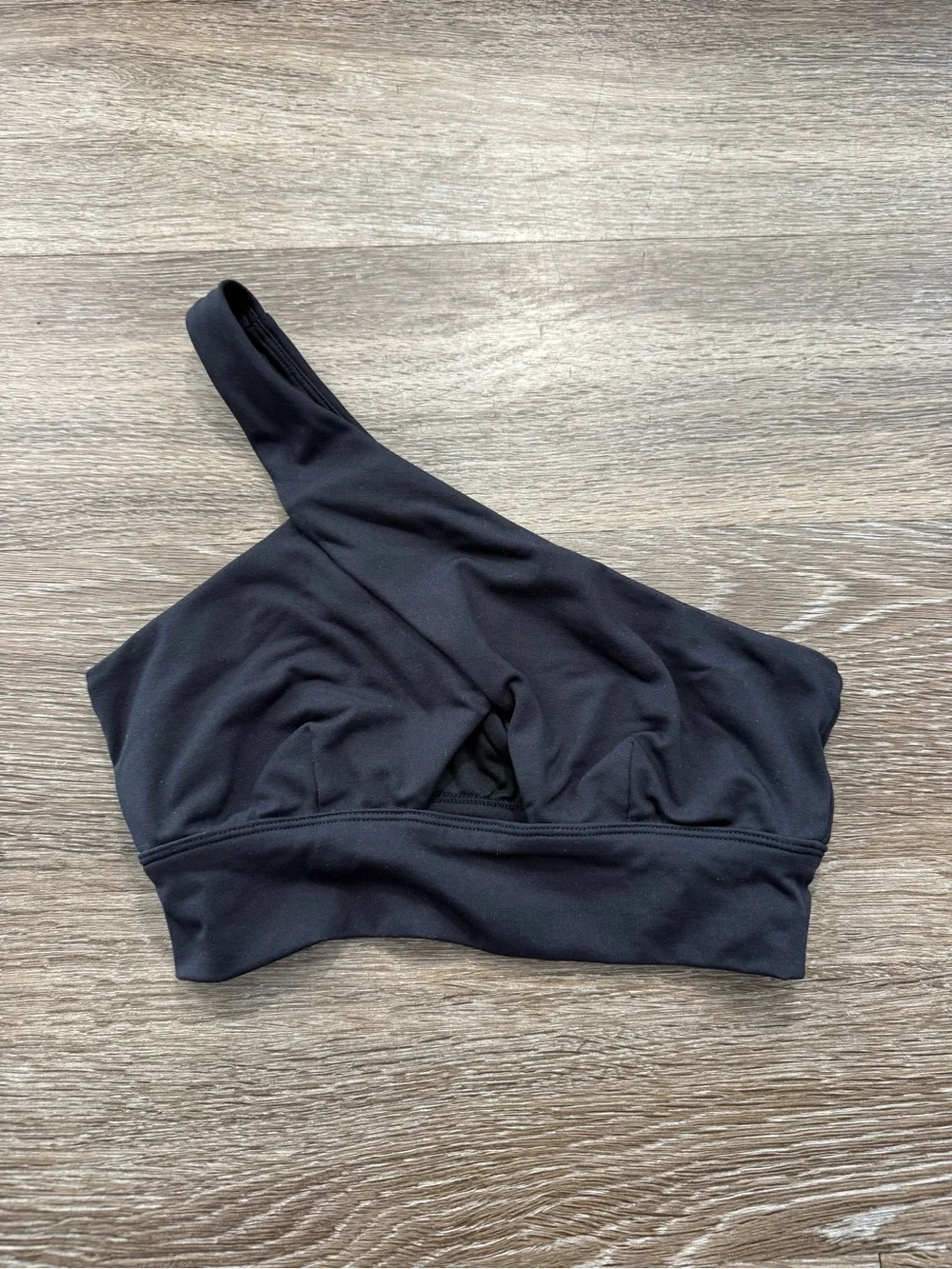 Alo Yoga Diagonal Flex Bra Black